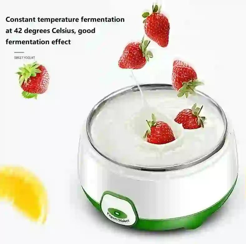 1L Electric Mini Yogurt Maker Automatic Multifunctional 220V Household Rice Wine Maker DIY Yogurt And Natto Fermenting Machine - DorfaX