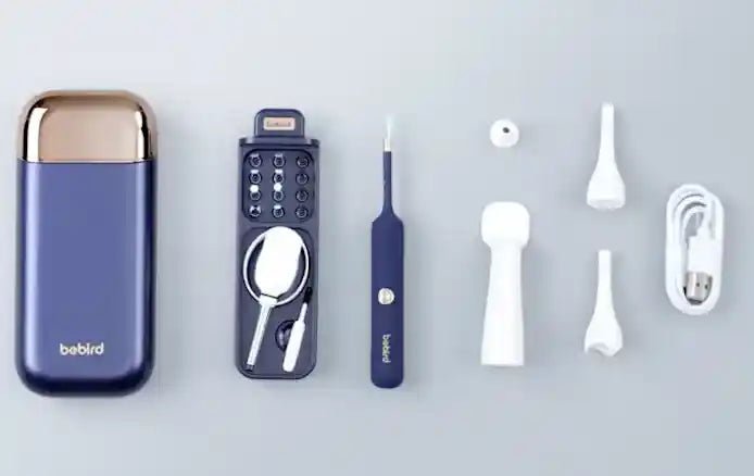Bebird Earsight Plus I35R Ear Wax Removal Camera Kit | HD Wireless Flexible Otoscope & Pain - Free Tweezer - DorfaX