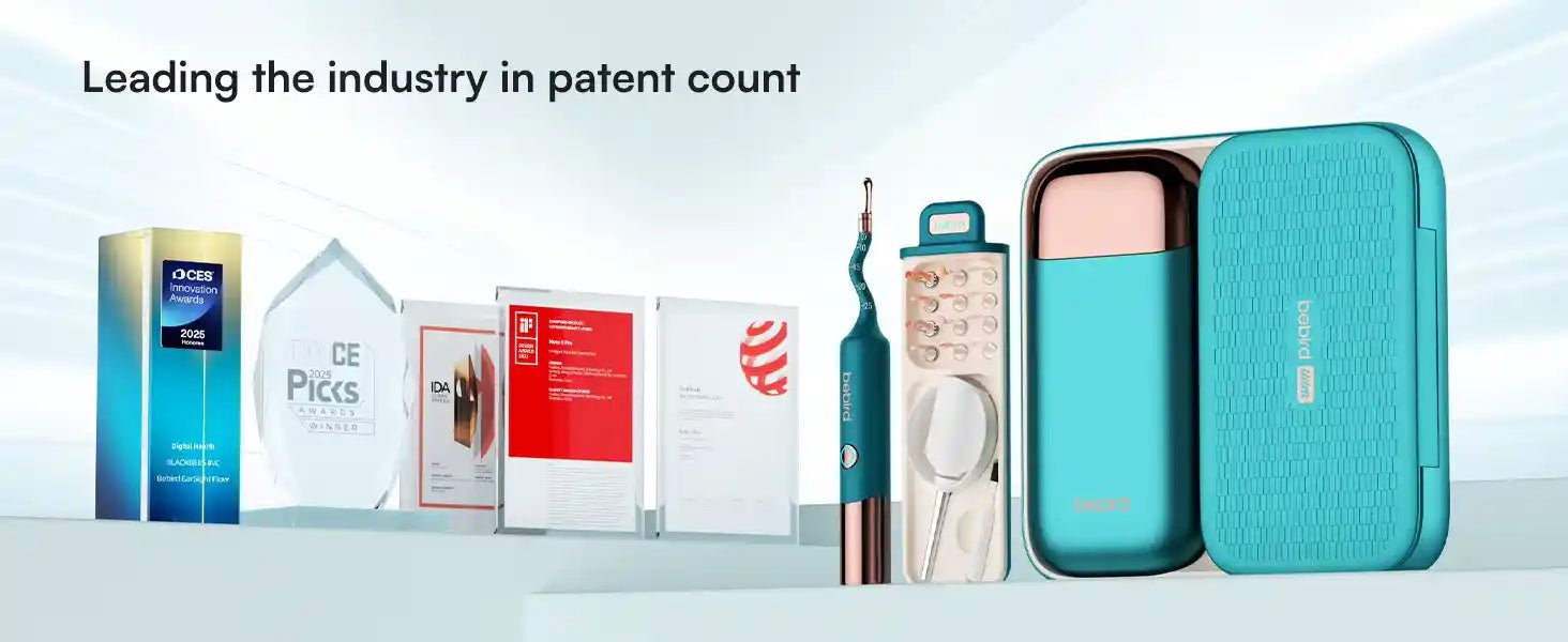 Bebird EarSight Ultra Smart Visual Ear Cleaning Device | 20MP High - Definition Camera | 5G Latency - Free Wireless Otoscope - DorfaX