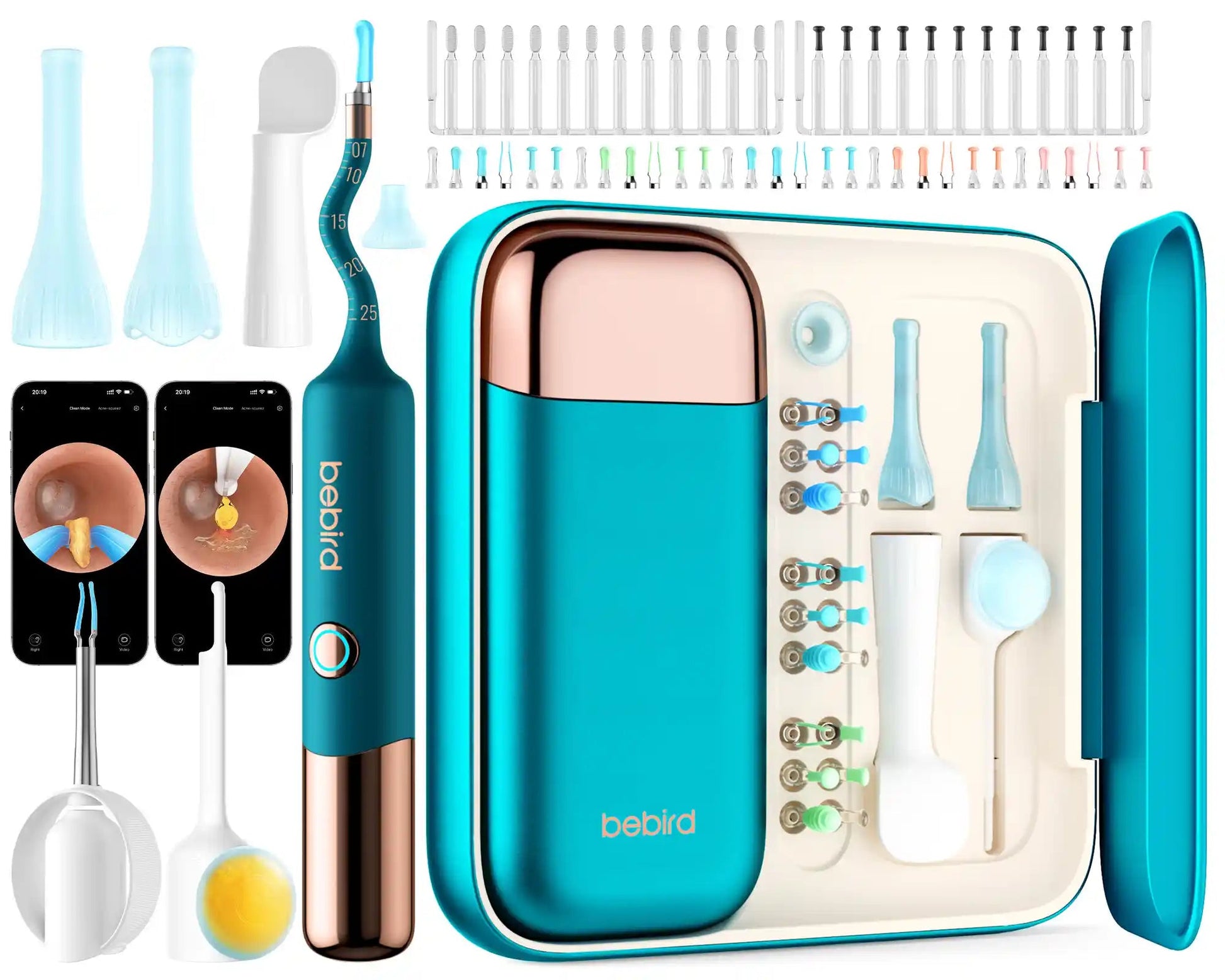 Bebird EarSight Ultra Smart Visual Ear Cleaning Device | 20MP High - Definition Camera | 5G Latency - Free Wireless Otoscope - DorfaX