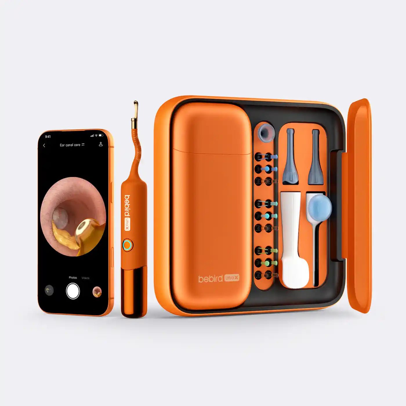 Bebird EarSight Ultra X Smart Visual Ear Cleaner | 20MP High - Fidelity Camera | 5G Zero - Latency Wireless Otoscope | Professional Cerumen Extraction Tool - DorfaX